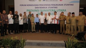 Target Penurunan Angka Stunting Provinsi Sumatra 18 Persen