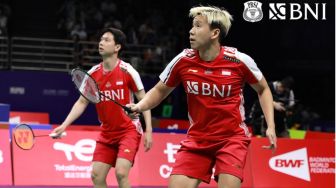 Thailand Open 2023: Marcus/Kevin Hadapi Wakil Singapura, Pertemuan Perdana