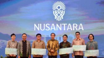 Jokowi Resmikan Logo IKN Nusantara Bertema Pohon Hayat Karya Aulia Akbar, Begini Filosofinya