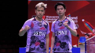 Thailand Open 2023: Lolos ke Semifinal, Kevin/Marcus Ungkap Kunci Kemenangannya