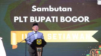 Aktif Dorong Pembangunan Kabupaten Bogor, Iwan Setiawan Tebar Penghargaan Tegar Beriman Award Kepada 35 Kategori