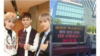 Dari Hashtag hingga Kirim Truk, Fans Beri Dukungan Penuh untuk EXO-CBX