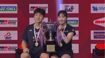 Podium Juara Thailand Open 2023: Korea Selatan Borong Tiga Gelar!