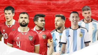 War Dimulai! Tiket Indonesia vs Argentina Dijual Siang Ini Khusus Nasabah BRI