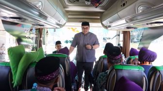 Satu Jamaah Tertinggal Rombongan,  Ini yang dilakukan Bupati Dhito