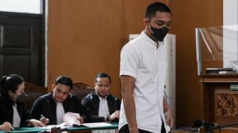 Sidang perdana terdakwa Mario Dandy di Pengadilan Negeri Jakarta Selatan, Jakarta, Selasa (6/6/2023). [ANTARA FOTO/Fauzan].