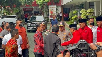 Dihadiri Jokowi, PDIP Minta Maaf Jika Rakernas Bikin Jalan Lenteng Agung Macet