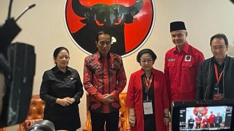 Momen Mesra Jokowi dan Megawati yang Tangkis Kabar Keretakan di PDIP