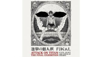 Cara Beli Tiket Attack on Titan: The Final Exhibition Jakarta, Harganya Paling Mahal Rp500 Ribu