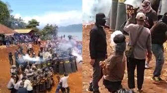 Warga Bentrok Dengan Polisi di Konawe Utara, Rebutan Lahan Tambang Dengan PT Antam