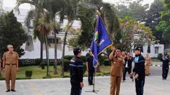Lepas Atlet Porsenitas Majalengka 2023, Begini Pesan Wali Kota Cirebon
