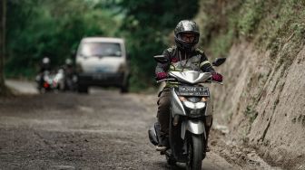 Uji Ketangguhan Yamaha Gear 125, Taklukan Jalur Berliku di Tanah Karo