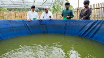 SDG Jabar Latih Santri Milenial Untuk Ternak dan Budi Daya Nila