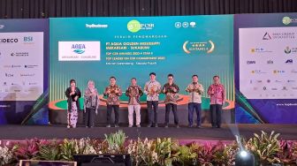Sembilan Pabrik Danone-AQUA di Jawa Barat Raih TOP CSR Awards 2023