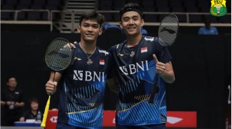 Singapore Open 2023: Taklukkan Peraih Emas Olimpiade, Bagas/Fikri ke 16 Besar!