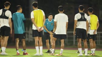 Shin Tae-yong Tak Hanya Targetkan Kemenangan di Laga Timnas Indonesia vs Palestina