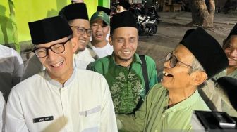 Ingin Bawa Indonesia Maju Bareng Ganjar, Sandiaga Serahkan Semua Keputusan Cawapres ke Petinggi PPP