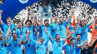 Momen Manchester City Raih Treble Winners, Usai Singkirkan Inter Milan di Final Liga Champions