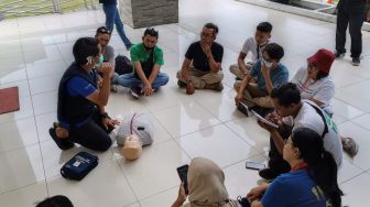 Paling Dekat Bersentuhan dengan Pelanggan, Pengemudi GoJek di Jogja Dibekali Kemampuan CPR