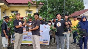 Kedepankan Pengembangan Sumber Daya Alam, GMC Kaltim Tanam Ratusan Bibit Pohon