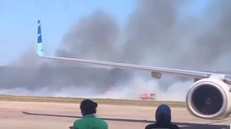 Kebakaran di Bandara El Tari Sebabkan Pesawat ke Surabaya Dan Denpasar Terlambat