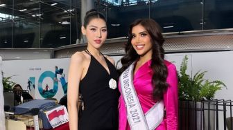 Netizen Ramai Sebut Gagah Semua, Usai Millen Cyrus Unggah Foto Bareng Peserta Miss International Queen