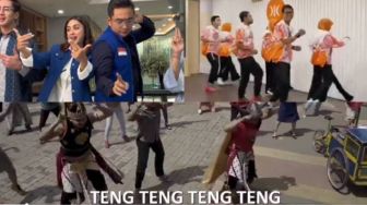 Viral Duel PAN 'Pan Pan Pan' vs PDIP 'Teng Teng Teng', Warganet Merasa Cringe