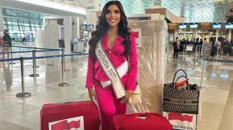 Pakai High Heels di Ajang Miss Internasional Queen, Kaki Millen Cyrus Jadi Sorotan