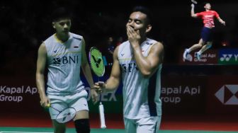 Hasil Indonesia Open 2023: Dikalahkan Aaron/Soh, Pram/Yere Gagal ke Final