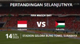 Widih! Timnas Indonesia Dianggap Lawan Pas untuk "Bahan Latihan" Palestina Menuju Piala Dunia 2026