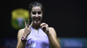 Carolina Marin Rayakan Ulang Tahunnya dengan Lolos ke Perempat Final Indonesia Open 2023