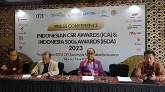 Pastikan Keberlanjutan Perusahaan, CFCD Gelar Indonesia CSR dan Indonesia SDGs Award 2023