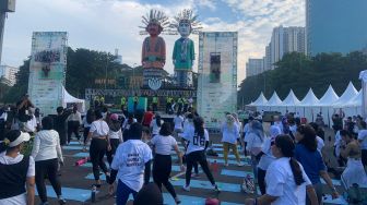 Hari Jadi ke-38 Tahun PPK Kemayoran Meriah dengan Festival Fit and Fun