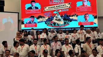 Relawan Jokowi di Sulawesi Selatan Resmi Dukung Prabowo Subianto Sebagai Calon Presiden 2024