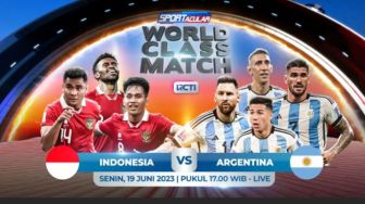 Wuih! Polisi Jaga Super Ketat Indonesia vs Argentina, dari Ring 1 Sampai Ring 3