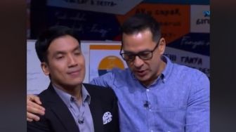 Desta dan Ari Wibowo Satu Frame, Saling Beri Semangat Bakal Jadi Duda