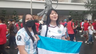 Alasan Fans Wanita asal Indonesia Memilih Dukung Argentina, Tapi Kecewa Lionel Messi Tak Jadi Datang