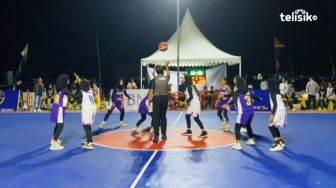 Pelajar se-Sulawesi Tenggara Ikut Kompetisi Basket di Kota Baubau