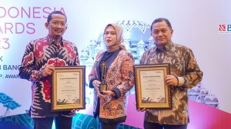 Semen Gresik Raih Predikat Gold Winner Kehumasan Terbaik Ajang The 1st Indonesia GPR Awards 2023 di Makassar