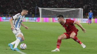 Marc Klok Petik Pelajaran Berharga dari Laga Timnas Indonesia vs Argentina