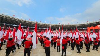 PDIP Sibuk Persiapkan Peringatan Puncak Bulan Bung Karno, Ribuan Satgas hingga Penari Nusantara Berlatih di GBK