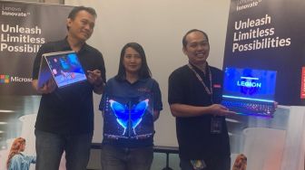 Dukung Produktivitas Wong Palembang, Lenovo Luncurkan Produk Legion, Yoga, IdeaPad, dan LOQ Terbaru