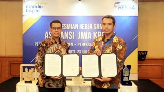 Bank Mandiri Taspen Gandeng Heksa Solution Insurance Hadirkan Layanan Produk Bancassurance