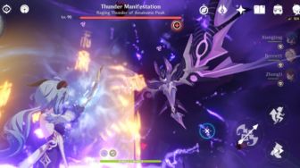 4 Cara Mengalahkan Thunder Manifestation di Game Genshin Impact