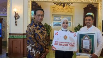 Sowan ke Sri Sultan HB X Sebelum Kembali ke Amerika, Putri Ariani Diberi Uang Saku Rp50 Juta