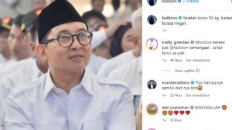 Tampil Lebih Kurus, Fadli Zon Jawab Penyebab Berat Badannya Turun 32 Kg