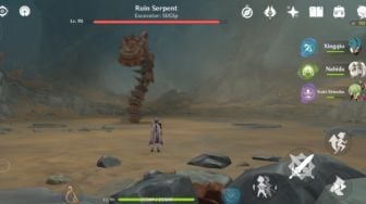 4 Cara Mengalahkan Ruin Serpent di Game Genshin Impact