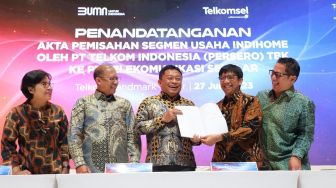 Percepat Pemerataan Konektivitas Digital Indonesia, Telkom Resmi Integrasikan IndiHome ke Telkomsel