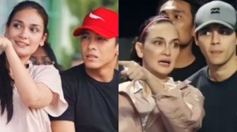 Potret Luna Maya dan Maxime Bouttier Mirip Foto Lawasnya Bersama Ariel, Netizen: Ya Allah Kok Bisa Sama