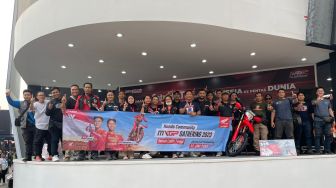 JFK 2023 Jadi Momentum Pencinta Motocross Honda Kumpul dan Nonton Bareng Balapan MXGP Sumbawa